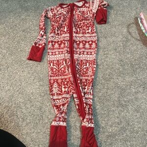 Little Sleepies Zippy Bamboo Pajamas Christmas